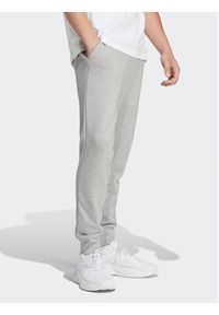 Adidas - adidas Spodnie dresowe Essentials HA4345 Szary Regular Fit. Kolor: szary. Materiał: bawełna