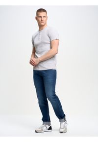 Big-Star - Spodnie jeans męskie klasyczne Ronald 315. Stan: obniżony. Kolor: niebieski. Styl: klasyczny #3