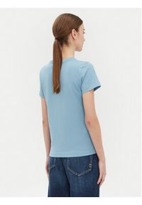 Pinko - PINKO T-Shirt 100355 A2HN Niebieski Regular Fit. Kolor: niebieski. Materiał: bawełna #4