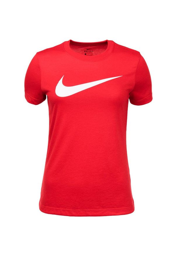 Koszulka treningowa damska Nike Dri-FIT Park 20. Kolor: czerwony. Technologia: Dri-Fit (Nike)