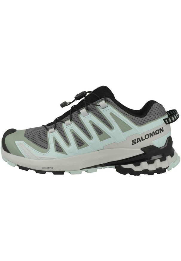 salomon - Buty do biegania w terenie Xa Pro 3D V9. Kolor: zielony. Sport: bieganie