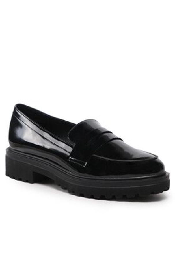 Jenny Fairy Loafersy WYL3166-5 Czarny. Kolor: czarny. Materiał: skóra