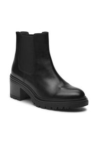 Geox Botki D Damiana E D16QCE 00043 C9999 Czarny. Kolor: czarny. Materiał: skóra #6