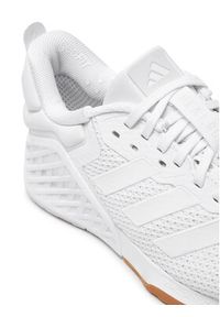 Adidas - adidas Buty na siłownię Dropset 3 ID8633 Biały. Kolor: biały. Materiał: mesh, materiał. Sport: fitness #6