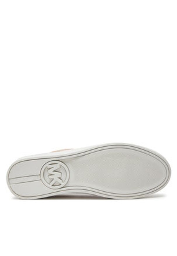 MICHAEL Michael Kors Sneakersy Juno Stripe Lace Up 43T4JUFSAL Różowy. Kolor: różowy. Materiał: skóra