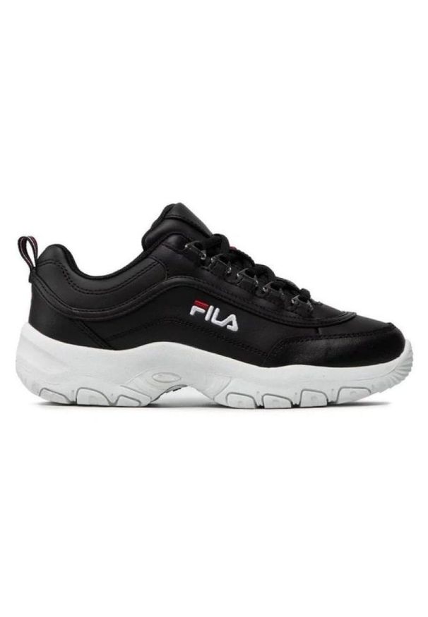 Buty Fila buty Strada Teens Jr FFT0009.80010 czarne. Kolor: czarny. Materiał: materiał