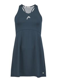 Head Sukienka tenisowa Spirit 814733 Granatowy Regular Fit. Kolor: niebieski. Materiał: syntetyk. Sport: tenis #4