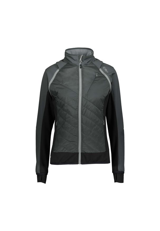 Polar hybrydowy z odpinanymi rękawami dla kobiet CMP. Kolor: szary, brązowy, niebieski, czarny, wielokolorowy. Materiał: polar. Sezon: zima. Sport: narciarstwo