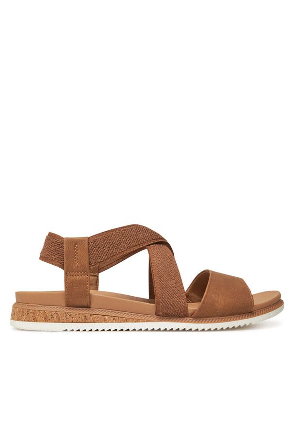 skechers - Sandały Skechers. Kolor: brązowy