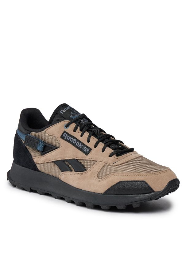 Buty Reebok Classic Leather HP6660 Boulder Beige/Hoops Blue/Core Black. Kolor: beżowy