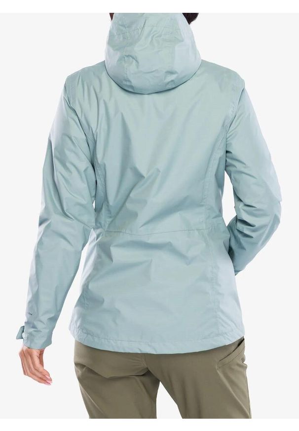 columbia - Kurtka przeciwdeszczowa damska Columbia Pouring Adventure III Jacket. Kolor: niebieski. Sport: turystyka piesza