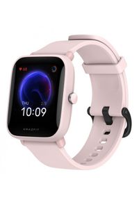 Huami - Smartwatch Amazfit Bip U Pro Różowy (Pink). Rodzaj zegarka: smartwatch. Kolor: różowy. Styl: casual