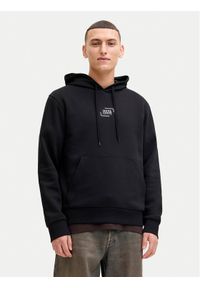 Jack & Jones Bluza Corp 12268422 Czarny Regular Fit. Kolor: czarny. Materiał: syntetyk, bawełna #1