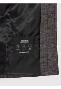 Jack&Jones PREMIUM Płaszcz wełniany Blamelton 12177644 Kolorowy Regular Fit. Materiał: wełna, syntetyk. Wzór: kolorowy