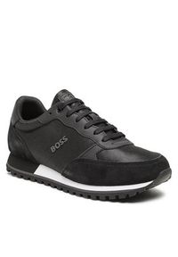 BOSS - Boss Sneakersy 50498133 Czarny. Kolor: czarny. Materiał: materiał #5