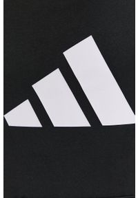 adidas Performance Bluza męska kolor czarny z kapturem z nadrukiem. Okazja: na co dzień. Typ kołnierza: kaptur. Kolor: czarny. Wzór: nadruk. Styl: casual #2