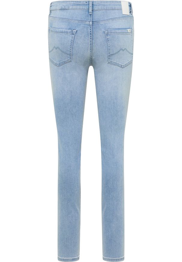 Damskie Spodnie jeansowe Mustang Style Shelby Slim Denim Blue 1016542 5000 211
