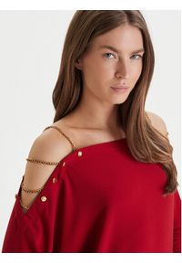 Marciano Guess Bluzka 6RGP05 6257A Czerwony Regular Fit. Kolor: czerwony. Materiał: syntetyk #5