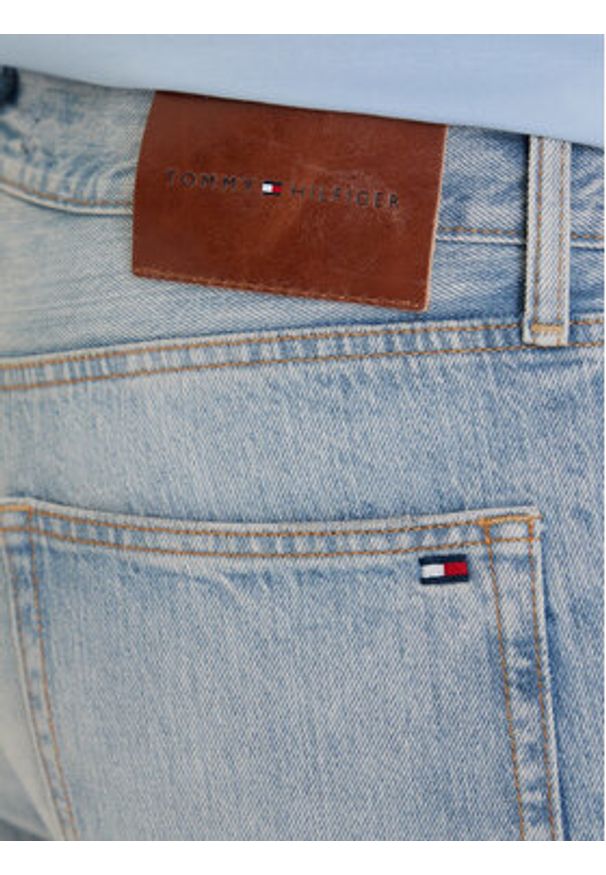 TOMMY HILFIGER - Tommy Hilfiger Jeansy Dover MW0MW42331 Niebieski Straight Fit. Kolor: niebieski