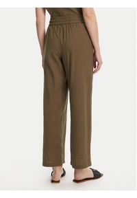 Vero Moda Spodnie materiałowe Caia 10333796 Zielony Wide Leg. Kolor: zielony. Materiał: bawełna #3