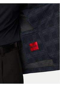 Hugo - HUGO Marynarka Anton263X-H 50565382 Granatowy Extra Slim Fit. Kolor: niebieski. Materiał: syntetyk #5