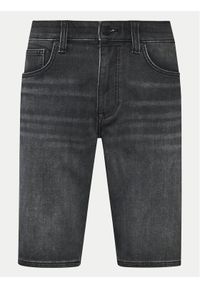 s.Oliver Szorty jeansowe 2142318 Szary Regular Fit. Kolor: szary. Materiał: bawełna