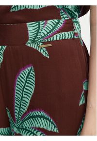 LOLA CASADEMUNT Spodnie materiałowe LS2614055 Brązowy Relaxed Fit. Kolor: brązowy. Materiał: wiskoza #2