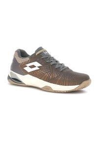 LOTTO - Buty tenisowe męskie Lotto Mirage 100 II clay. Kolor: beżowy. Sport: tenis #1