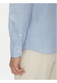 BOSS Koszula C-Hal 50539531 Błękitny Casual Fit. Okazja: na co dzień. Kolor: niebieski. Materiał: bawełna. Styl: casual