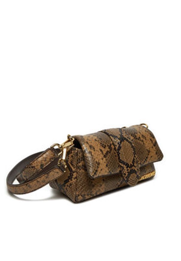 JACQUEMUS Torebka Le Petit Bambimou 233BA335-3198 Brązowy. Kolor: brązowy. Materiał: skórzane