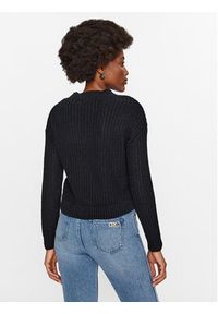 Vero Moda Sweter 10291736 Czarny Regular Fit. Kolor: czarny. Materiał: bawełna