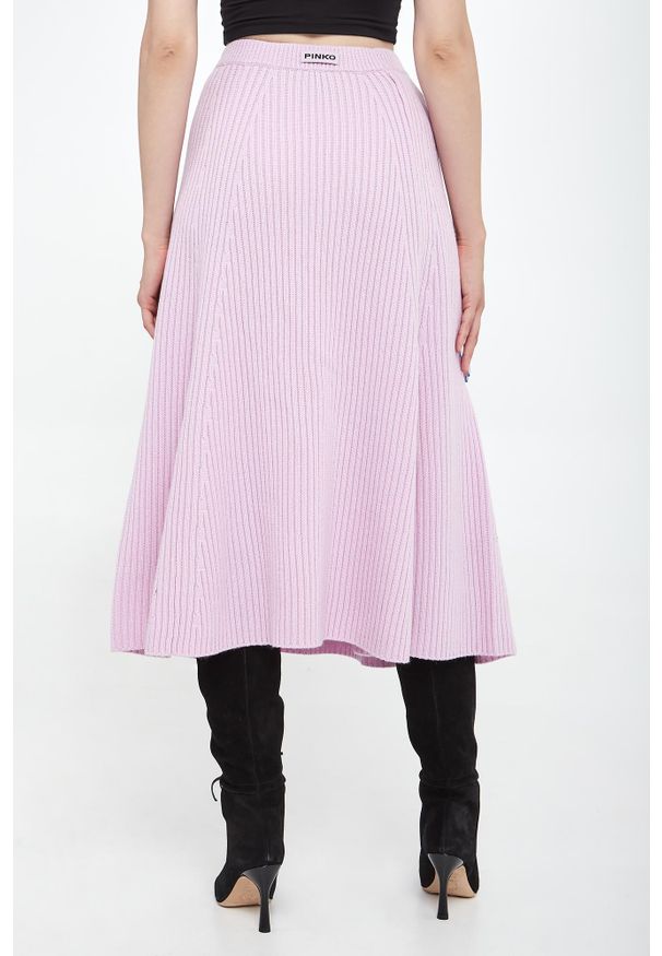 Pinko - Spódnica wełniana midi Arabian PINKO. Materiał: wełna