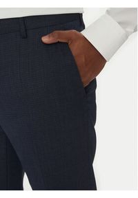 BOSS Garnitur H-Huge 50540776 Granatowy Slim Fit. Kolor: niebieski. Materiał: syntetyk #7