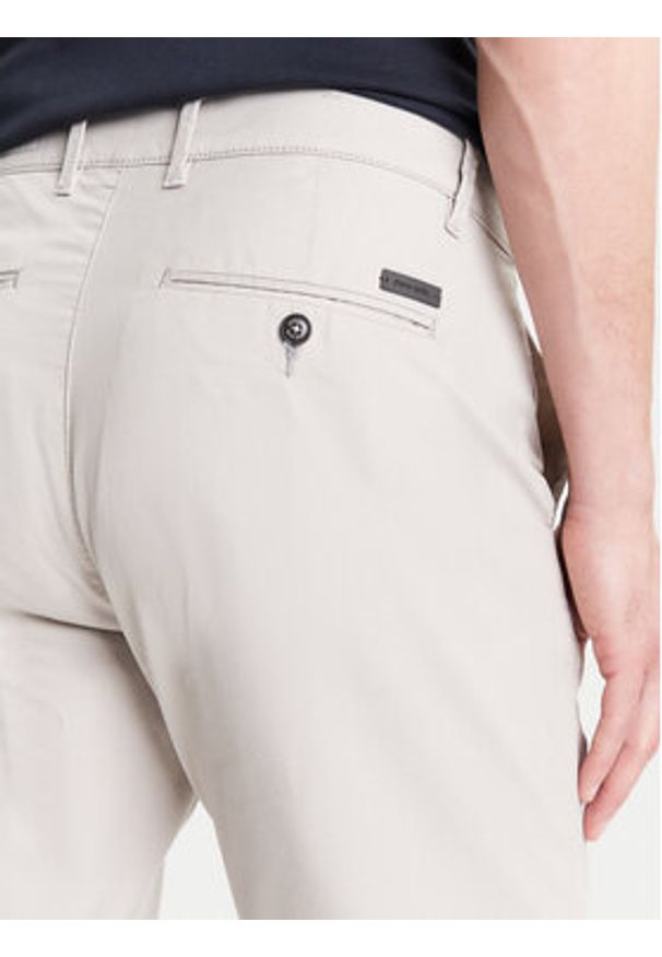 Pierre Cardin Chinosy C3 33730.1060 Szary Slim Fit. Kolor: szary. Materiał: syntetyk