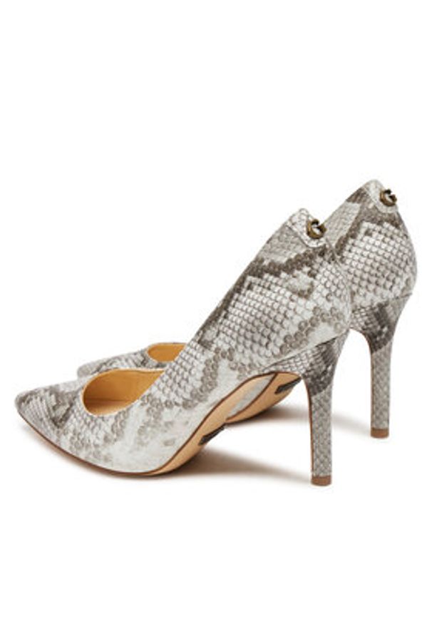 Guess Szpilki FLPDB4 ELE08 Szary. Kolor: szary. Materiał: skóra. Obcas: na szpilce