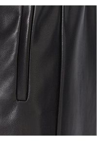 Marella Spodnie z imitacji skóry Anello 2525786062 Czarny Wide Leg. Kolor: czarny. Materiał: skóra #3
