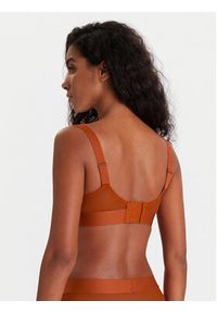 DKNY Biustonosz bezfiszbinowy DK4084 Brązowy. Kolor: brązowy. Materiał: syntetyk #6