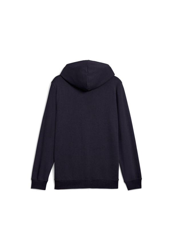 Bluza męska Puma Ess 2 Color Small No.1 Logo Hoodie TR. Kolor: niebieski. Materiał: dresówka. Sport: fitness