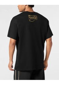 Plein Sport T-Shirt 24053 Czarny Regular Fit. Kolor: czarny. Styl: sportowy #3
