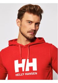 Helly Hansen Bluza Logo 33977 Czerwony Regular Fit. Kolor: czerwony. Materiał: bawełna #2