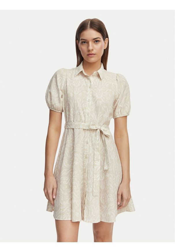 Vero Moda Sukienka codzienna Dicthe 10303728 Niebieski Regular Fit. Okazja: na co dzień. Kolor: niebieski. Materiał: bawełna. Typ sukienki: proste. Styl: casual