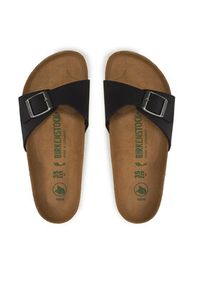 Birkenstock Klapki Madrid Bs 1020060 Czarny. Kolor: czarny. Materiał: skóra #3