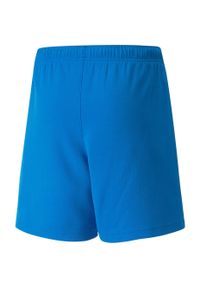 Spodenki piłkarskie dla dzieci Puma teamRISE Short Jr. Kolor: niebieski