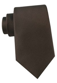 Krawat Męski - Angelo di Monti - Brąz, Drobna Faktura Materiału. Kolor: brązowy, beżowy, wielokolorowy. Materiał: materiał. Styl: elegancki, wizytowy #1