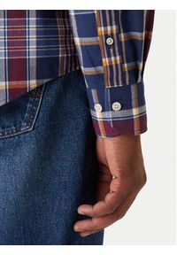 GANT - Gant Koszula 3250212 Granatowy Regular Fit. Kolor: niebieski. Materiał: bawełna #5