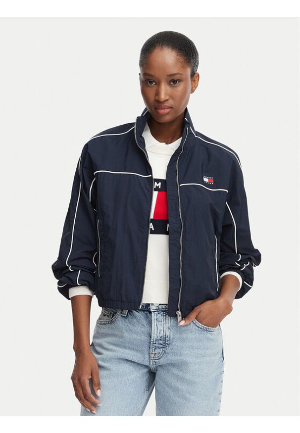 Tommy Jeans Kurtka przejściowa DW0DW22055 Granatowy Regular Fit. Kolor: niebieski. Materiał: syntetyk