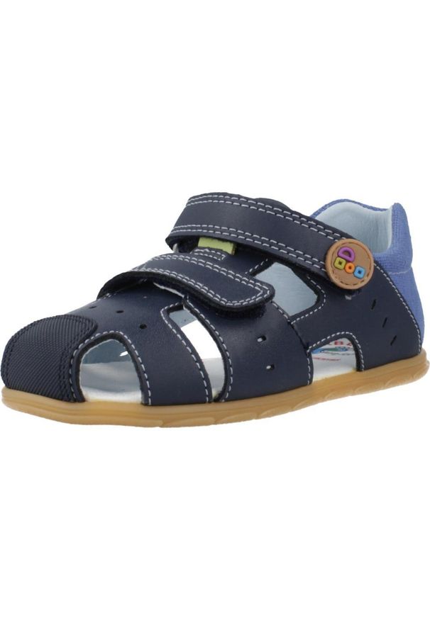 Pablosky - Sandały PABLOSKY 052022P Niebieski. Kolor: niebieski. Materiał: tkanina, skóra, syntetyk