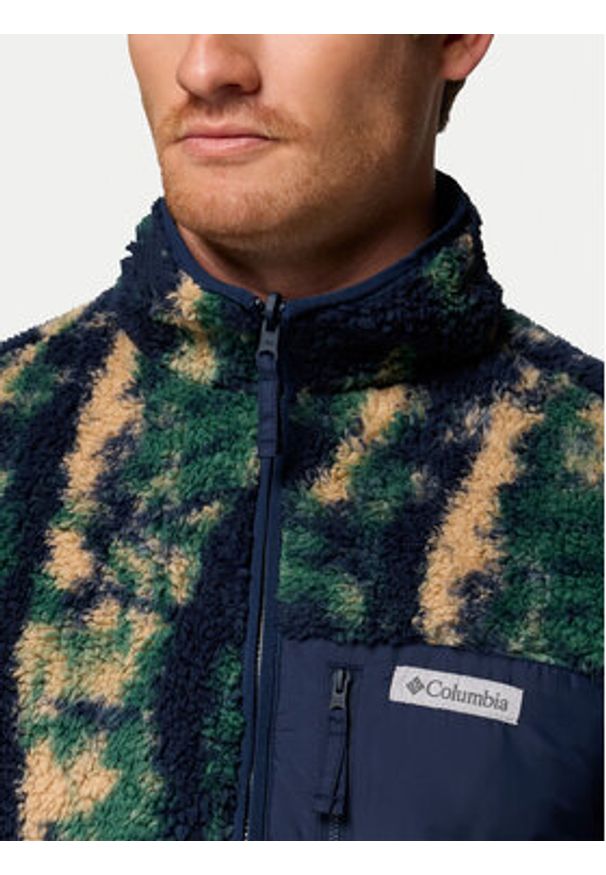 columbia - Columbia Polar Winter Pass™ Reversible 2135651 Niebieski Regular Fit. Kolor: niebieski. Materiał: syntetyk