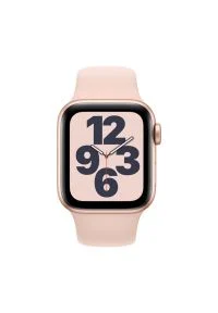 APPLE Watch SE Cellular 44mm (Złoty z opaską sportową w kolorze różowym). Rodzaj zegarka: smartwatch. Kolor: złoty, wielokolorowy, różowy. Styl: sportowy #2