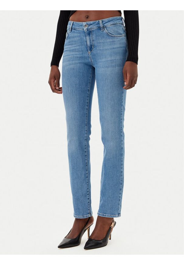 Liu Jo Jeansy UA5079 D4988 Niebieski Slim Fit. Kolor: niebieski